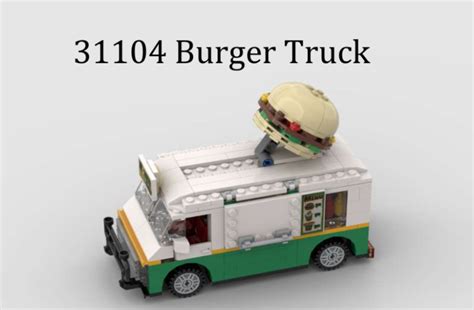 Lego Moc 31104 Burger Truck By Brunei Rebrickable Build With Lego