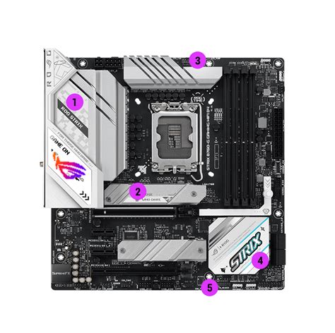 ROG STRIX B760 G GAMING WIFI D4 Cartes mères ROG France