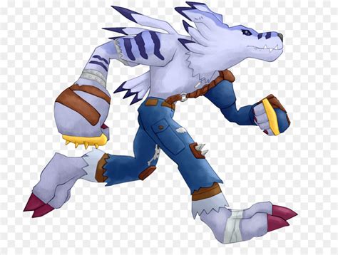 Gabumon Omnimon Digimon png transparente grátis