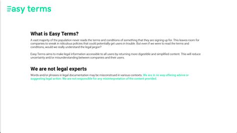 easy terms devpost