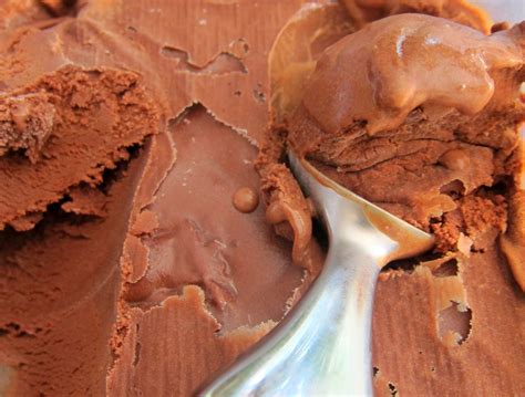 Gelado Rápido de Chocolate Iguaria Receita e Culinária