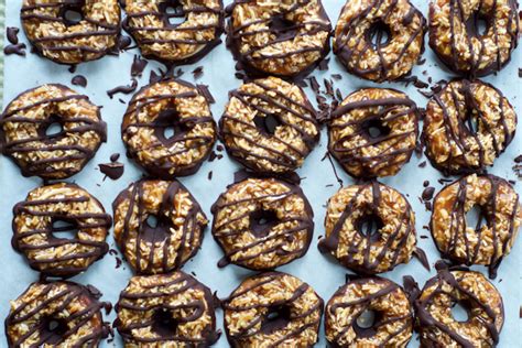 Homemade Girl Scout Cookies Samoas Recipe For Adventures