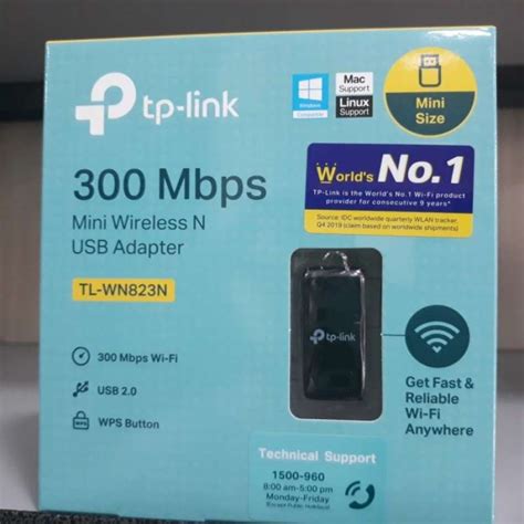 Promo TL WN823N 300Mbps Wireless N Nano USB Adapter Diskon 23 Di