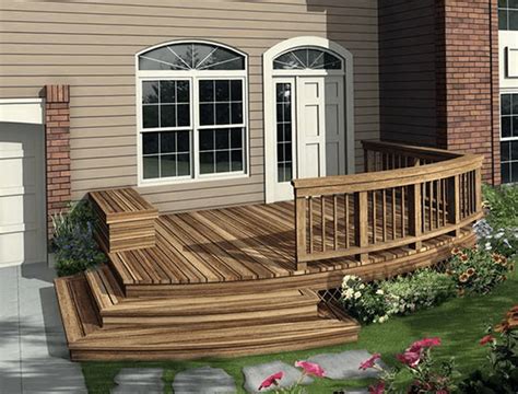 Front Porch Deck Designs Decks And Porches Front Porch Deck Deck Design