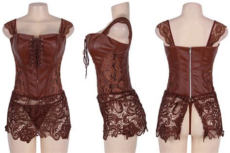 Women Hot Sexy Back Open Lace Skirt Xxxl Sexy Leather Corset Buy Xxxl