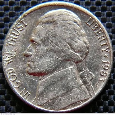 ERROR Jefferson Nickel 1983 P Error More Material Errors