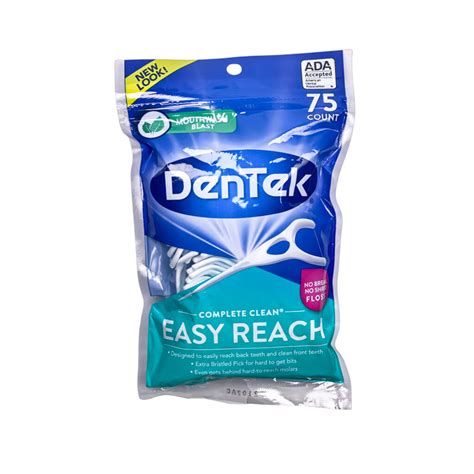 Dentek Complete Clean Easy Reach Floss Picks Barayah Medical