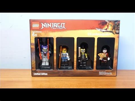 Lego Ninjago Bricktober Minifigure Collection Review Set