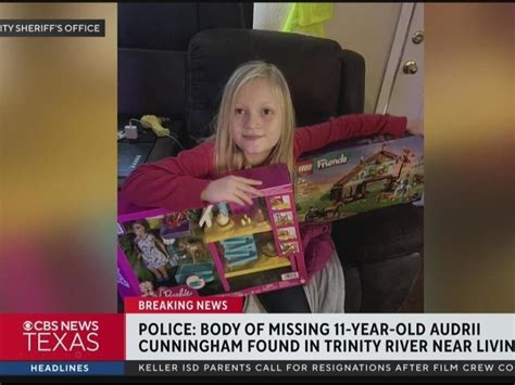 Body Of Missing Girl Audrii Cunningham Found In Trinity River Dallas