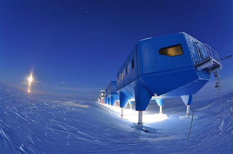 HD wallpaper: Antarctica, building, Clear Sky, Concordia Research Station | Wallpaper Flare