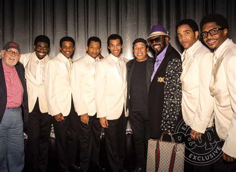 Smokey Robinson And Otis Williams Visit Temptations Musical