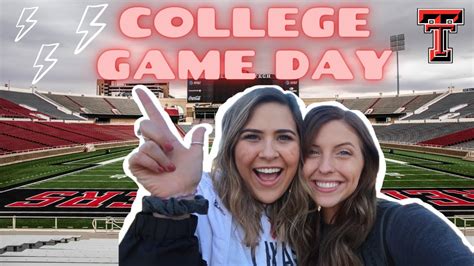 College Game Day At Texas Tech University Ttu Vlog Squad Youtube