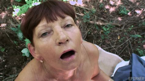 Brunette MILF And Outdoor Sex