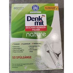 Denkmit Geschirr Reiniger Pulver Nature Inhaltsstoffe Erfahrungen