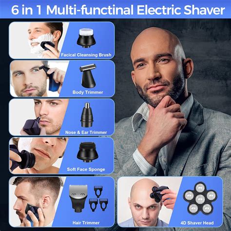 Buy Head Shaver For Bald Men In Electric Shavers For Bald Head