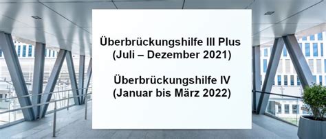 Berbr Ckungshilfe Iii Plus Juli Dezember Berbr Ckungshilfe