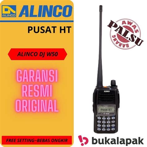 Jual Ht Alinco Dj W W Dualband Alt Crx Crx Garansi Resmi Di