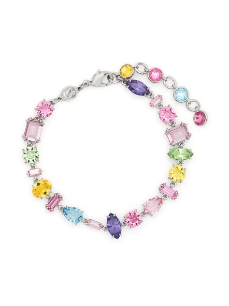 Swarovski Gema mixed-crystals Bracelet | Silver | FARFETCH SA