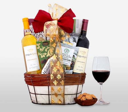 Stella Rosa Wine Gift Basket - Sweet Wine Gift Hamper | Send Valentines ...