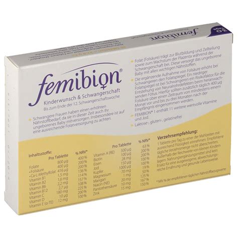Femibion® 1 Frühschwangerschaft - shop-apotheke.at