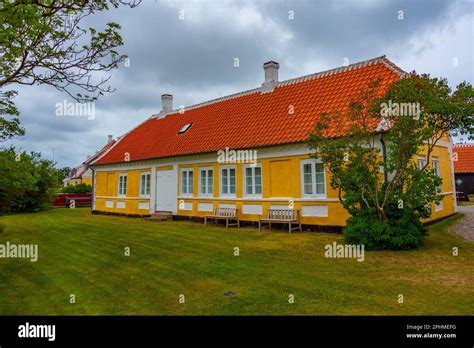 Anchers Hus in Danish town Skagen Stock Photo - Alamy