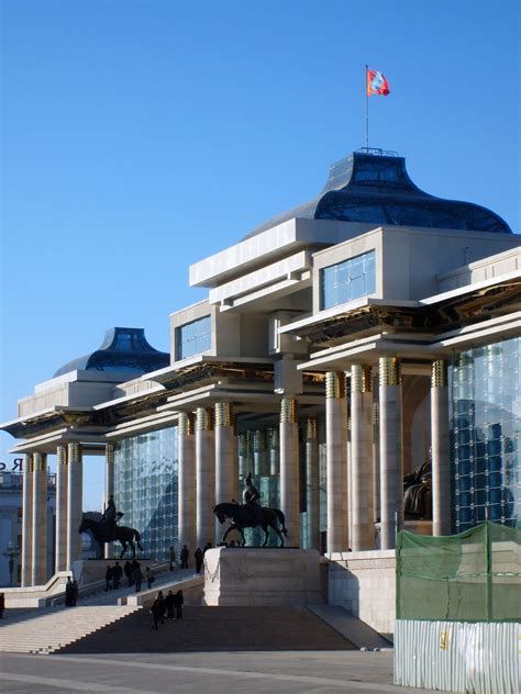 Government Palace in Ulaanbaatar | Free Images For Commercial Use