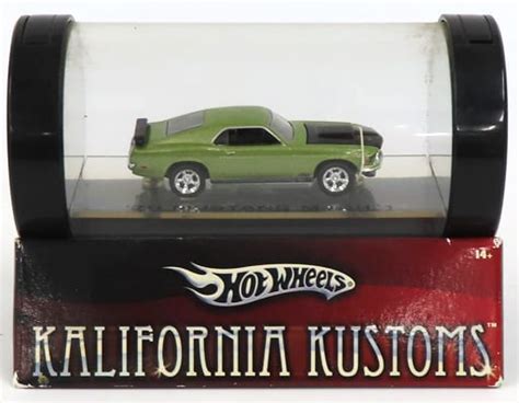 駿河屋 1 64 70 MUSTANG MACH 1 グリーンブラック Hot Wheels KALIFORNIA KUSTOMS H2988 ホットウィールhotwheels