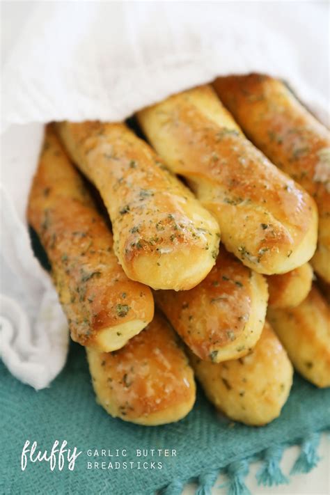 Fluffy Garlic Butter Breadsticks Artofit