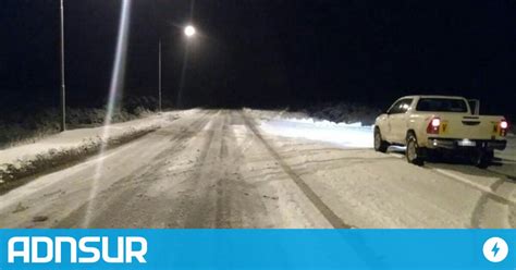 Nevó En Esquel Y Piden Transitar Con Extrema Precaución Sobre Ruta 40 Adnsur Vialidad