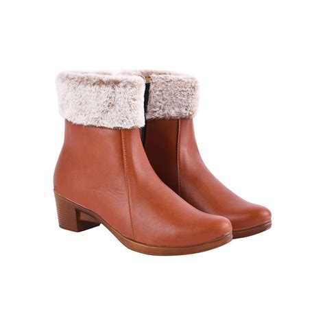 Buy Shoetopia Comfortable Stylish Tan Winter Puff Boots For Women Online