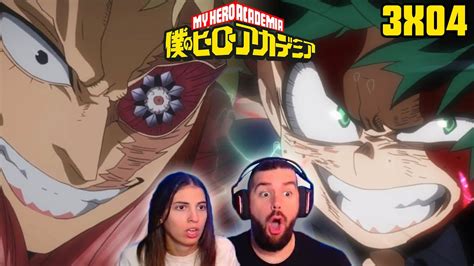 Deku Vs Muscular ¡delaware Detroit Smash ReacciÓn 3x04 Boku No Hero