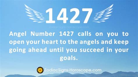 Angel Number 1427 Meaning Persistence 1427 Numerology