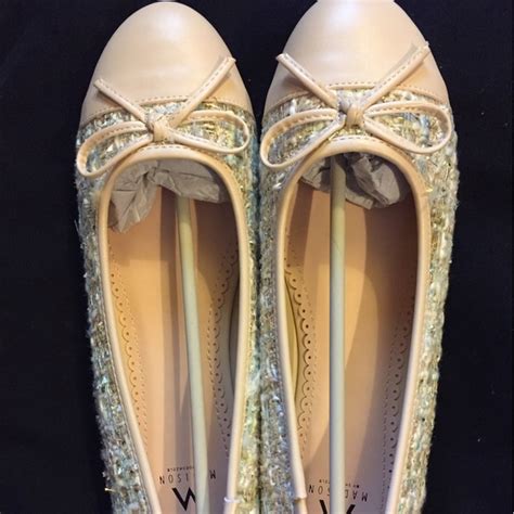 Madison Shoes Cute Nude Ballerina Flats Size Never Worn Poshmark