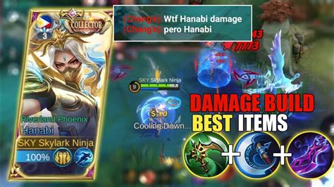 NEW REVAMP HANABI BEST DAMAGE BUILD For 2023 REVAMP HANABI GAMEPLAY