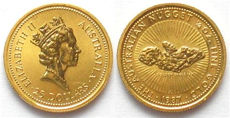 Australien 25 Dollars AUSTRALIA 25 1987 Golden Eagle AUSTRALIAN