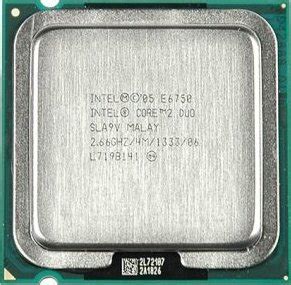 E6750 | Процессоры Intel Core 2, Intel Core i3, Intel Core i5, Intel ...