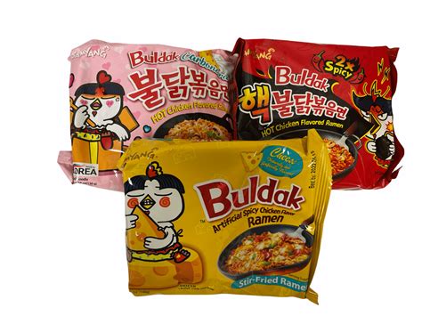 Samyang Buldak Hot Chicken Flavor Ramen Sellers Pick Of 3 Flavors 1