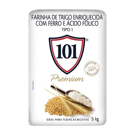 Farinha De Trigo Papel Premium Kg Moinho Santa Clara