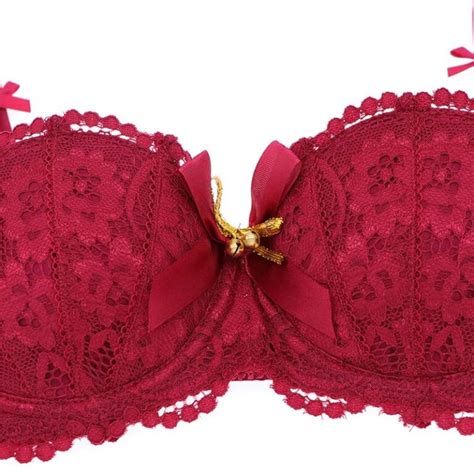 Lace Lingerie Bra Panties Garter Stocking Pcs Set TD Mercado