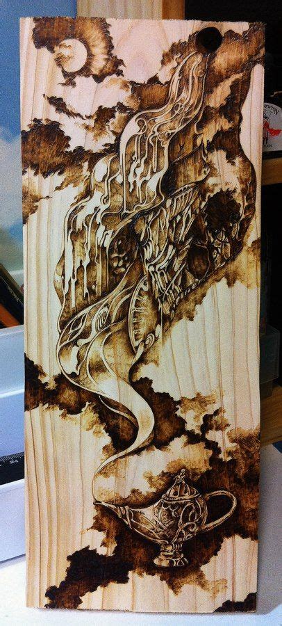 pyrography(wood burning) on hinoki. | Wood burning patterns, Pyrography ...