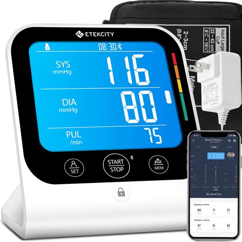 Bluetooth Blood Pressure Monitors for Home Use, Machine by Etekcity ...