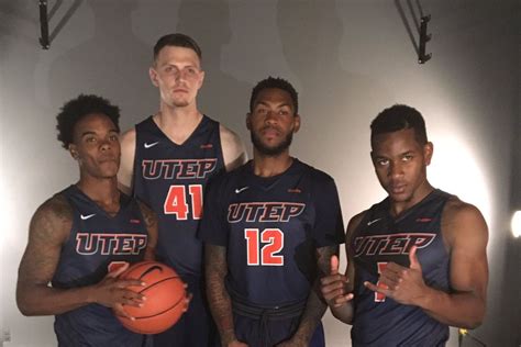 UTEP Basketball Unveils New Blue Uniforms Miner Rush