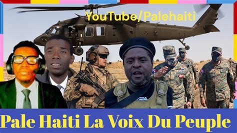 11 AVRIL YON GWO KONPLO SOU AYITI GUY PHILIPPE PRAL BON SOU YO KRIM