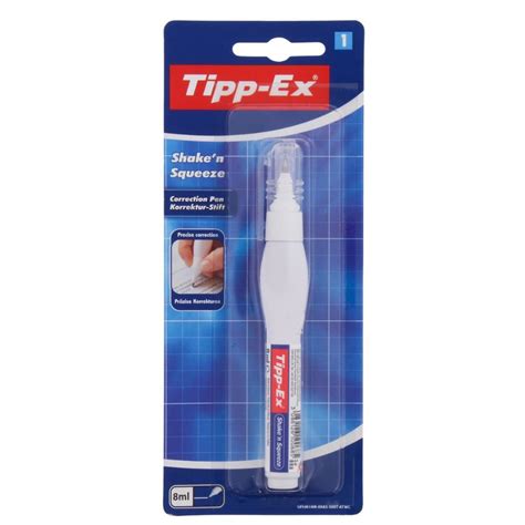 Tipp Ex 8ml Correction Pen 1pk 3086126100746 Correction Pen School