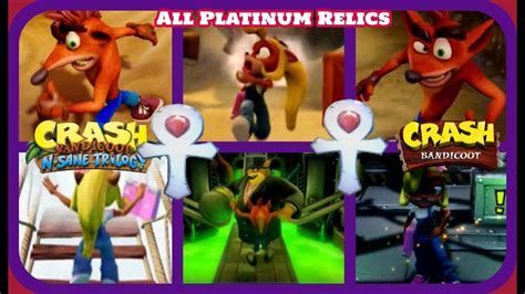 Crash Bandicoot N Sane Trilogy All Platinum Relics Crash Bandicoot