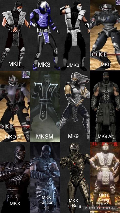 mortal kombat deception sub zero alternate costume 5