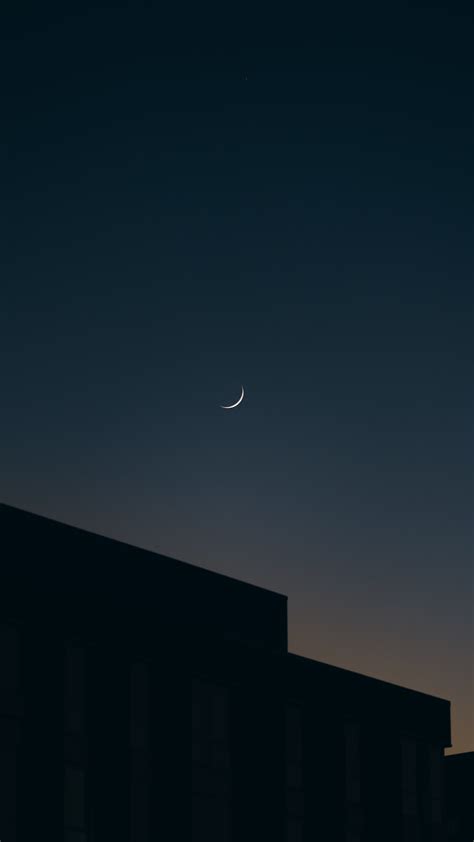 The moon and venus in the night sky photo – Free Providence Image on ...