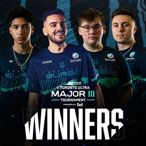 Seattle Surge Is The Call Of Duty League Major Iii Victor Call Of