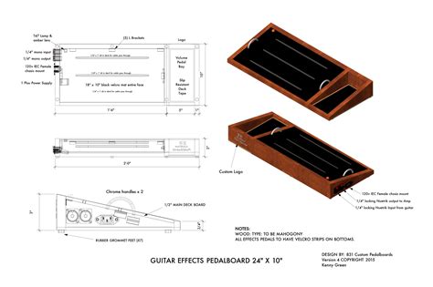 Homemade Guitar Pedal Board Plans – Homemade Ftempo