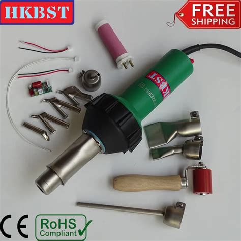 HKBST Brand Hot Air Welding Heat Gun Plastic Welder For PP PVC PE PPR Vinyl Floor Geomembrane
